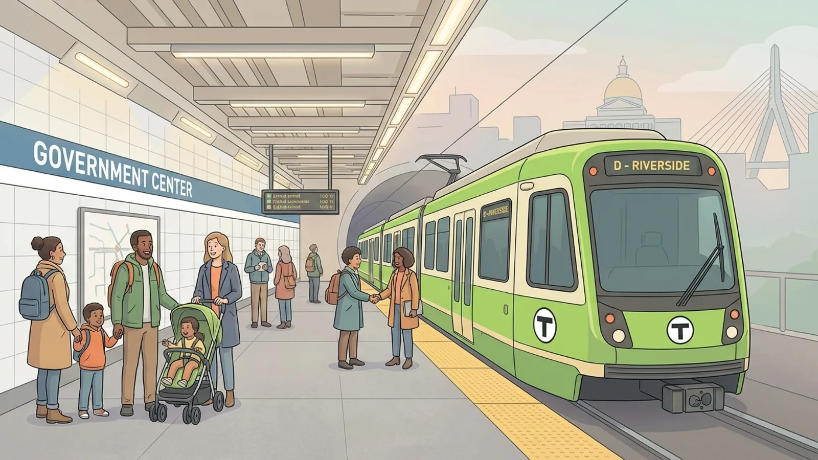 Boston Green Line Upgrades for Better Service Ahead