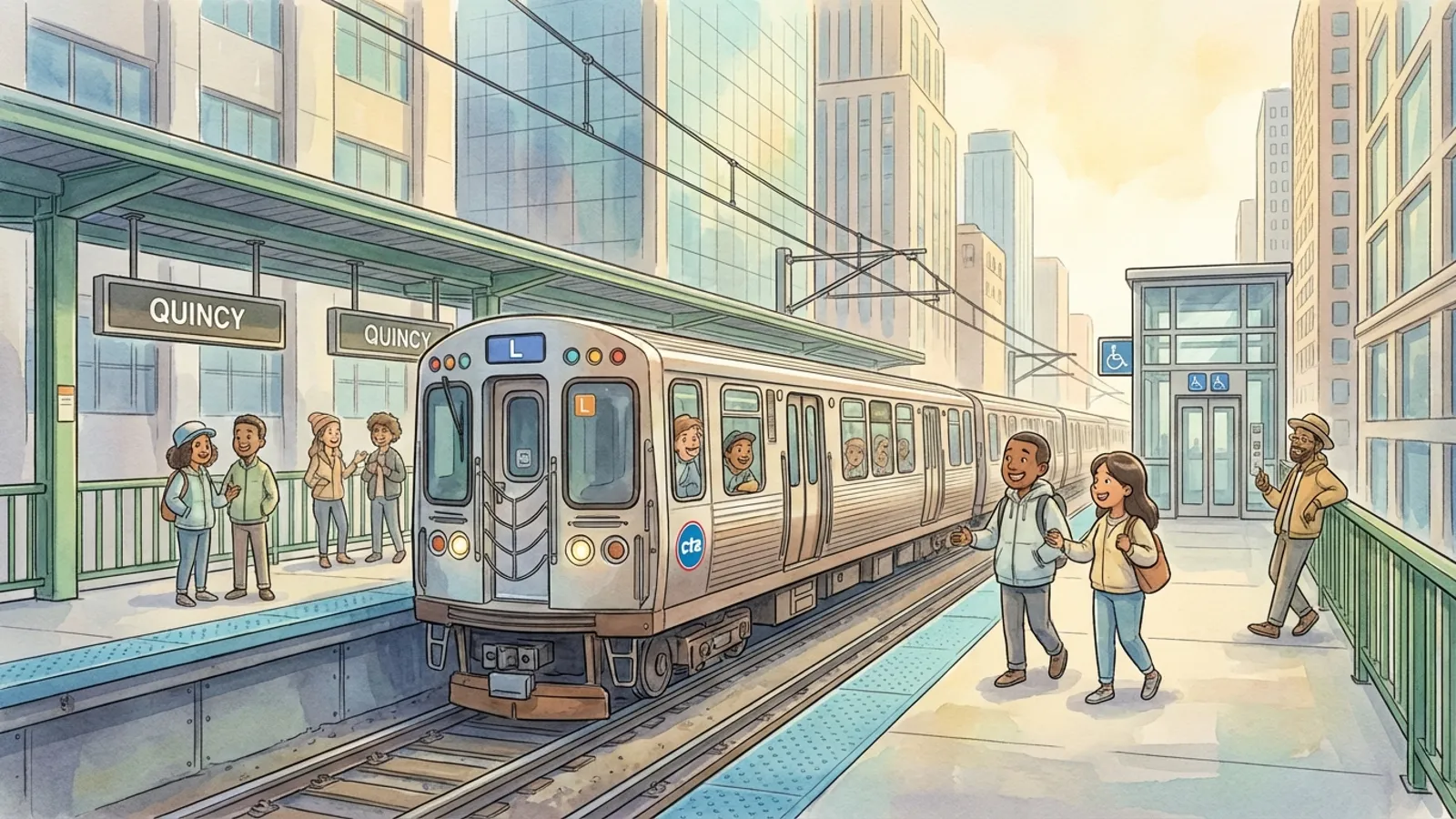 Chicago CTA Elevator Out — Riders Seek New Routes