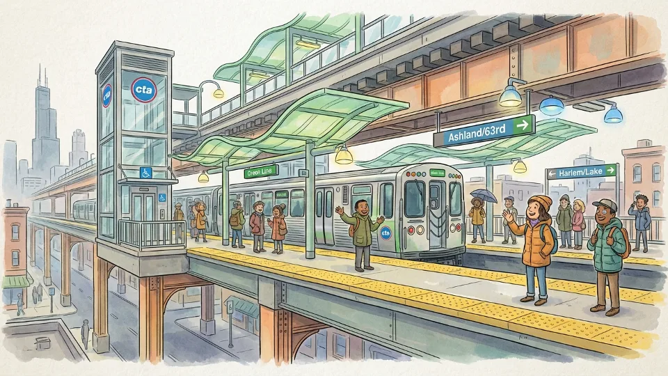 Chicago Green Line Elevator Out — CTA Working to Restore Access