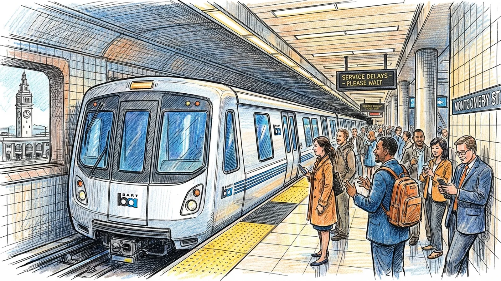 SF Subway Switch Issue Sparks Service Adaptation