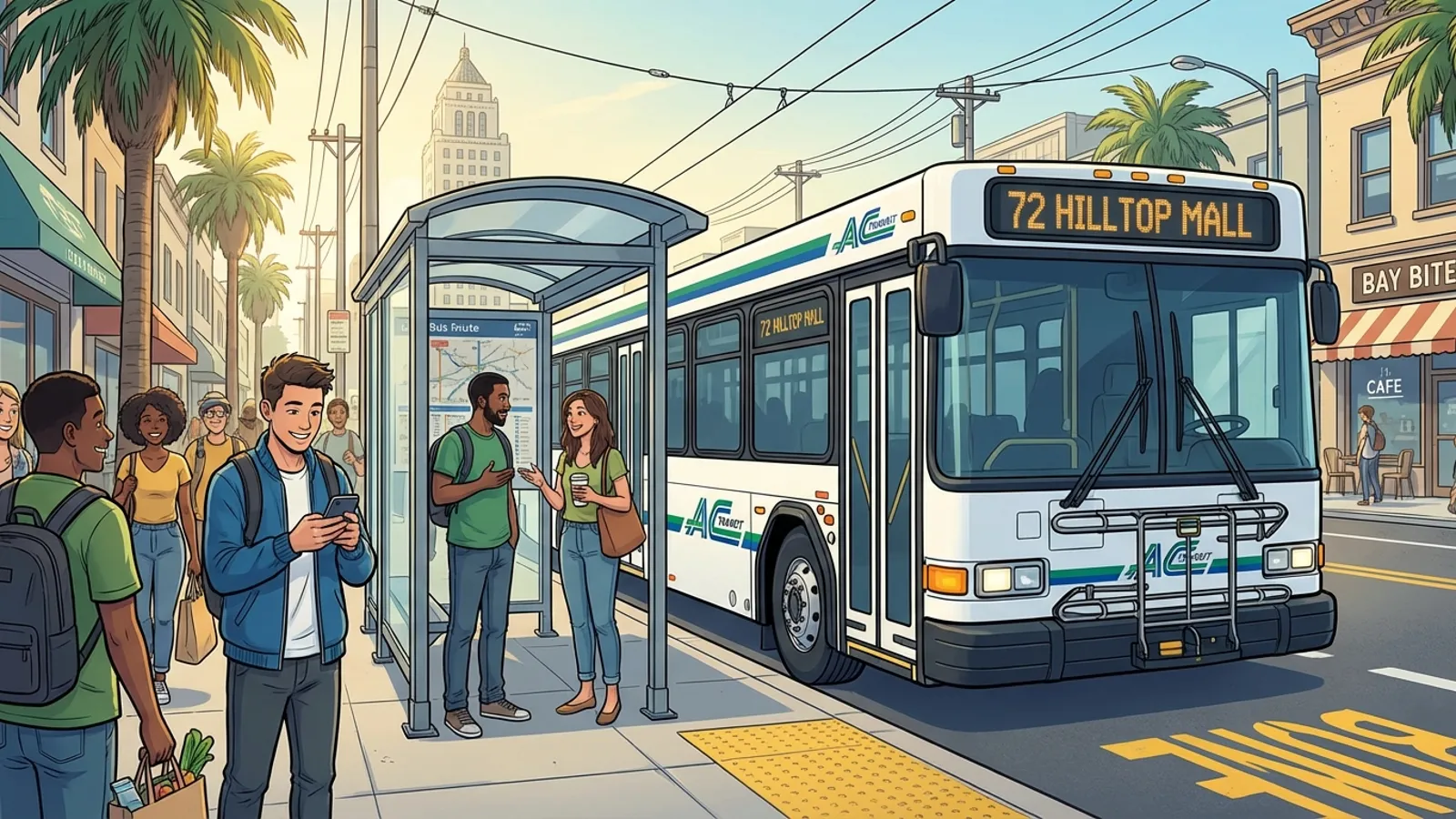 AC Transit Gives Riders Early Notice on Trip Change
