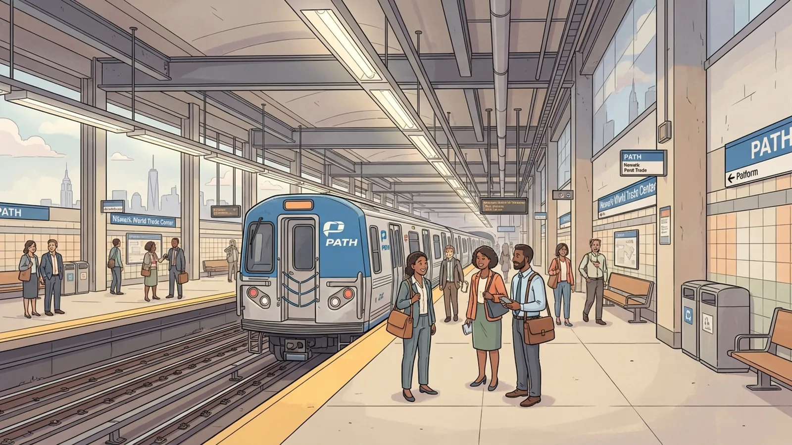 NYC PATH Service Restored After Newark Investigation