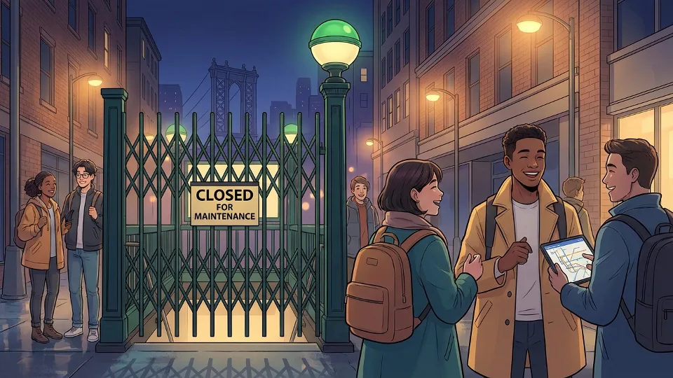 NYC Stations Close Nightly — Upgrades Keep System Safe