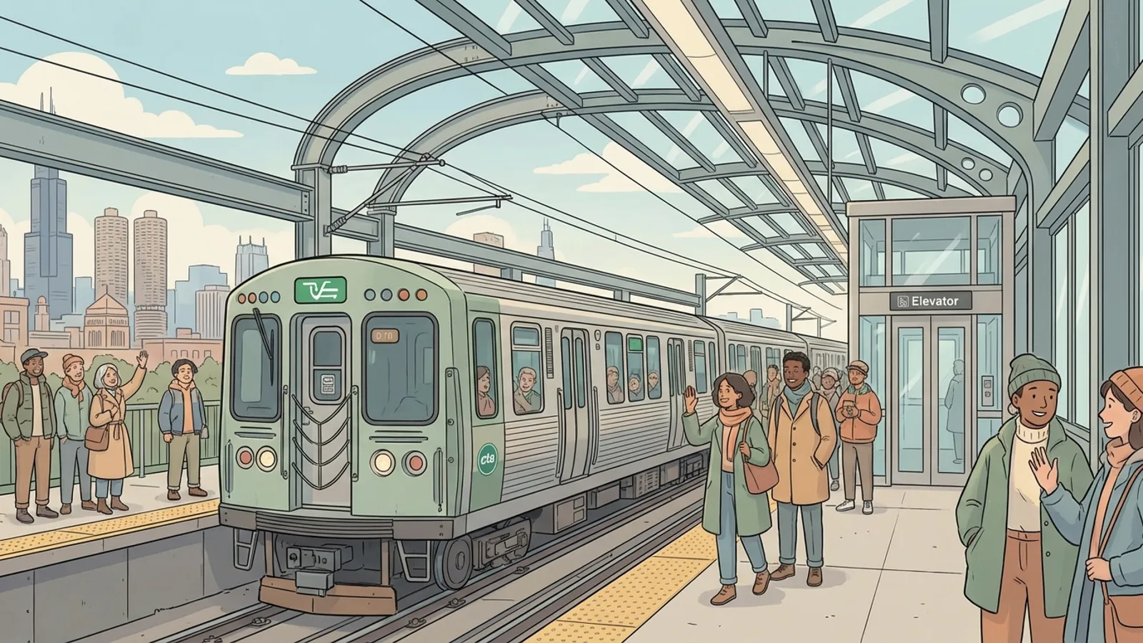 Chicago CTA Working to Restore 51st Station Access