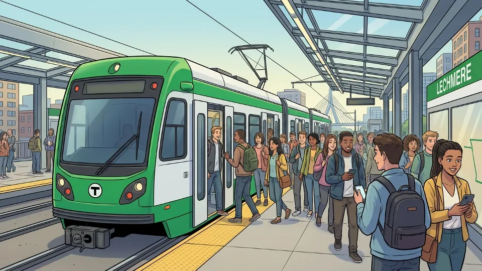 Boston Green Line Back on Track After Quick Fix