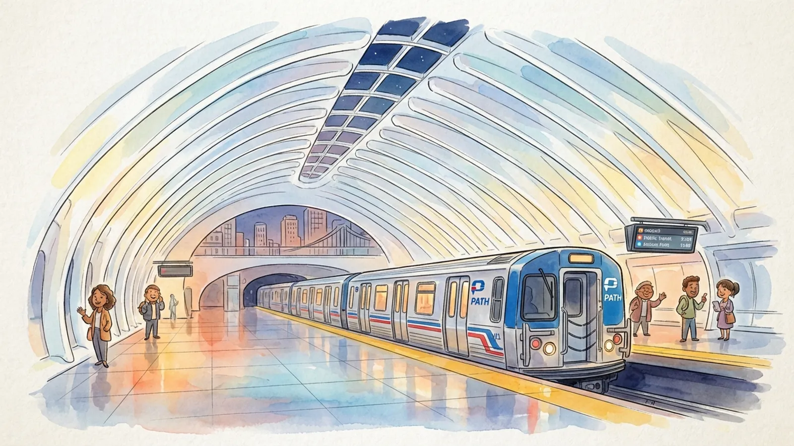 NYC WTC Oculus Streamlines Overnight Access