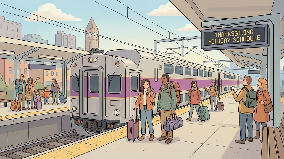 Boston MBTA Adapts Service for Thanksgiving Travel
