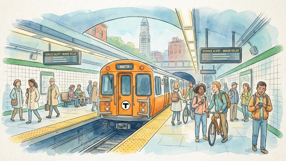 Boston Orange Line Adapts After Brief Delay