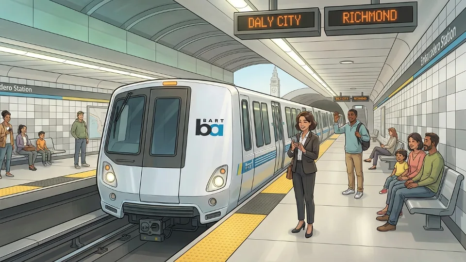 SF BART Clears Embarcadero Delay, Service Recovering