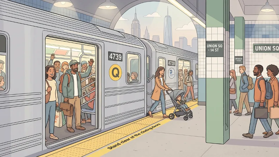 NYC Riders Help Keep Trains Moving With One Simple Action