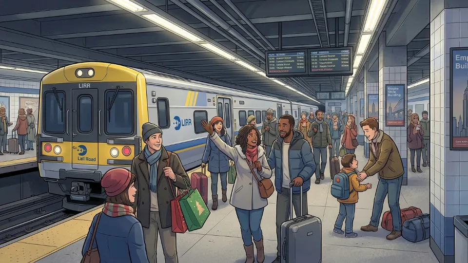 NYC LIRR Adds Trains to Help Parade-Goers Move