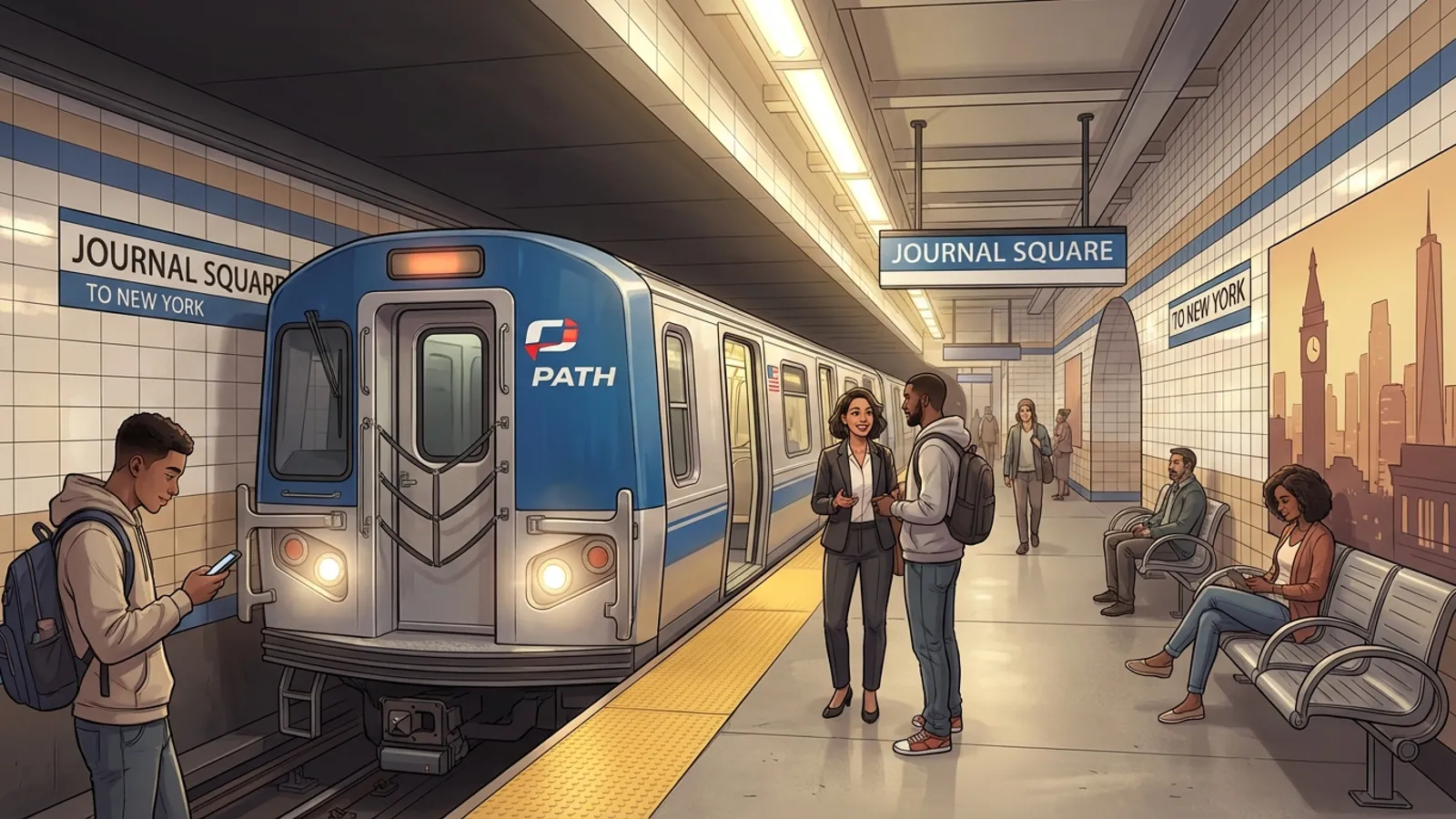 NYC PATH Adapts Journal Square for Cleaner Transit