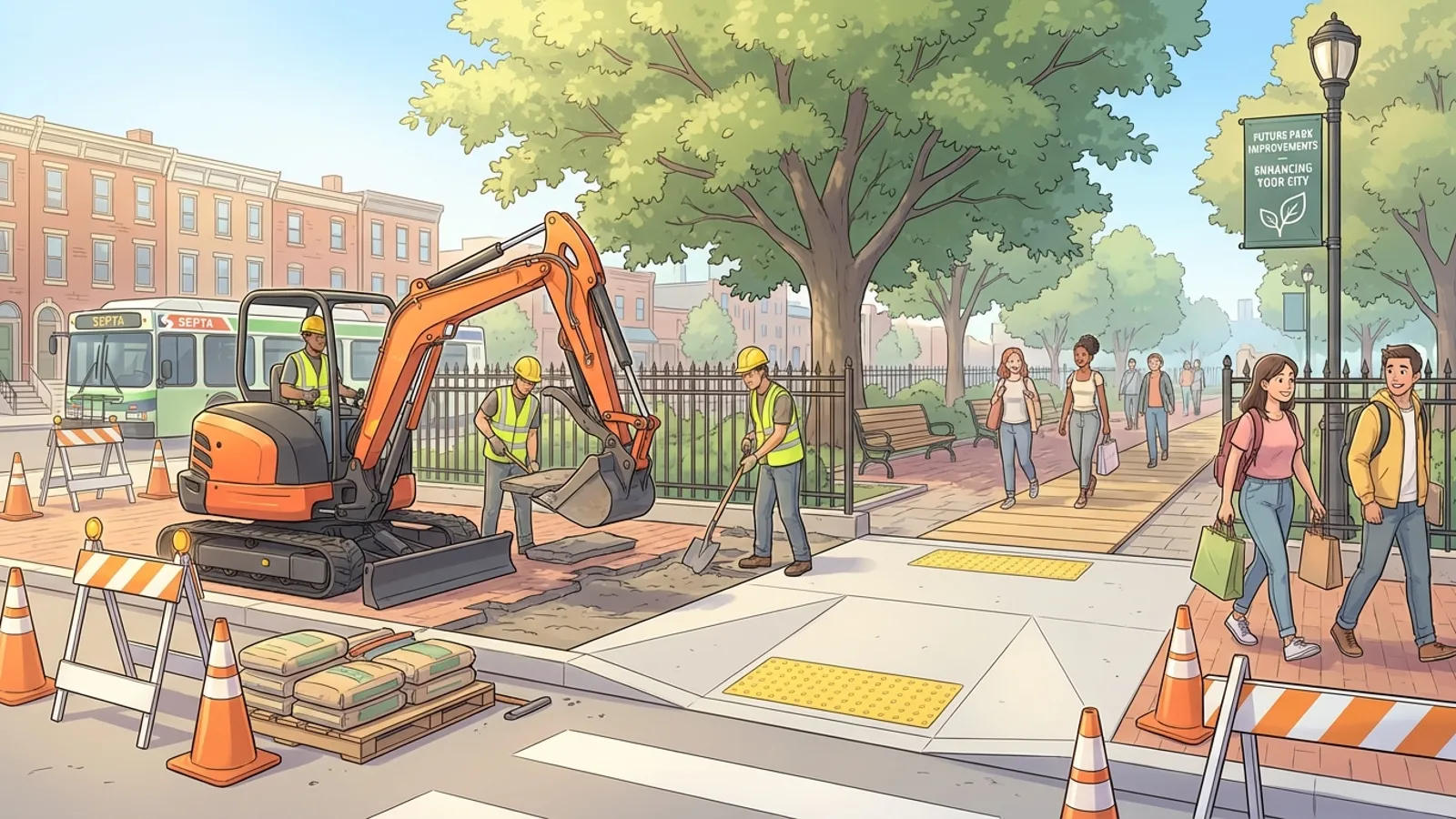 Philadelphia Upgrades Logan Square for Better Access
