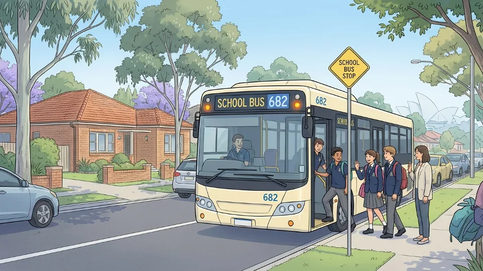 Sydney Adjusts School Bus Times in Growing South-West