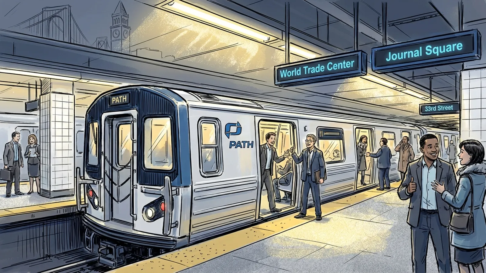 NYC PATH Service Restored After Swift Fix