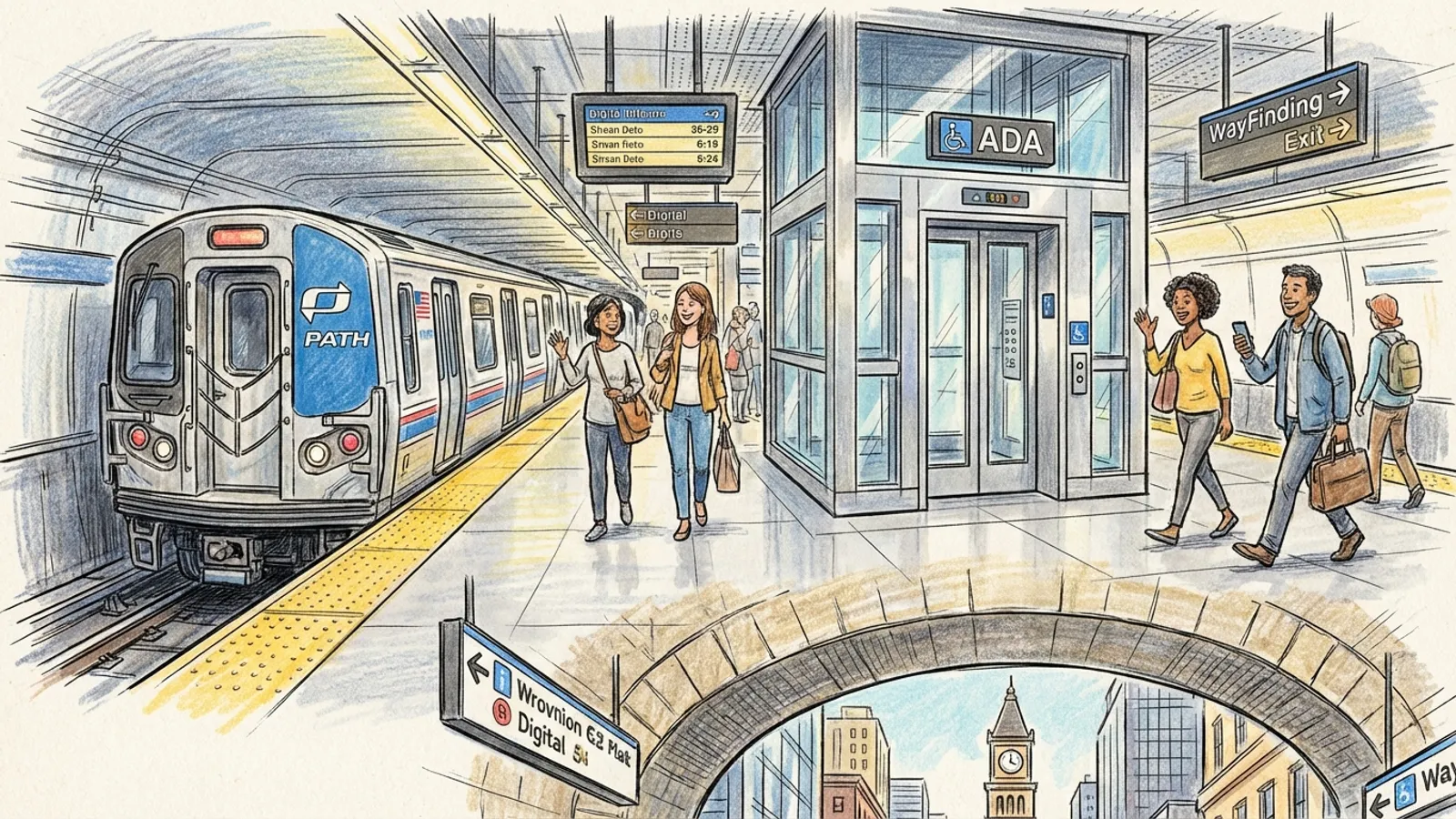 NYC PATH Restores Newport Station Elevator Access