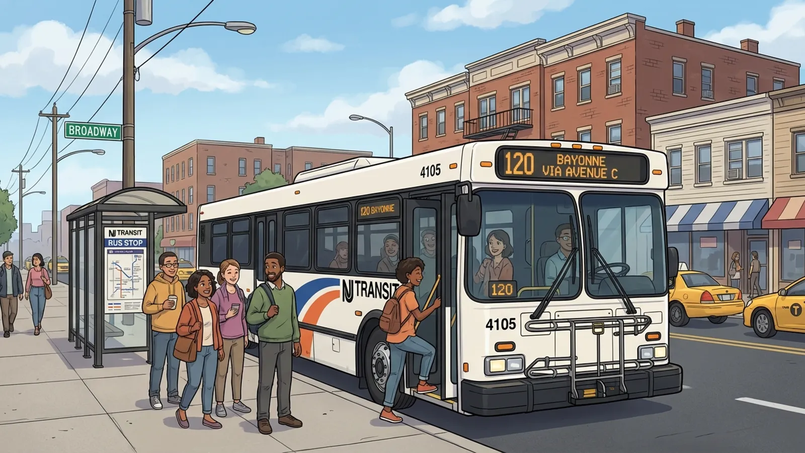 NJ TRANSIT Expands Bayonne Service With Route 12