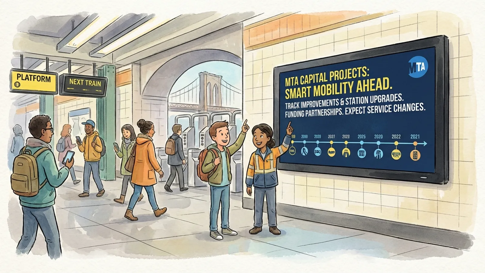 NYC MTA Upgrades Capital Dashboard for Riders