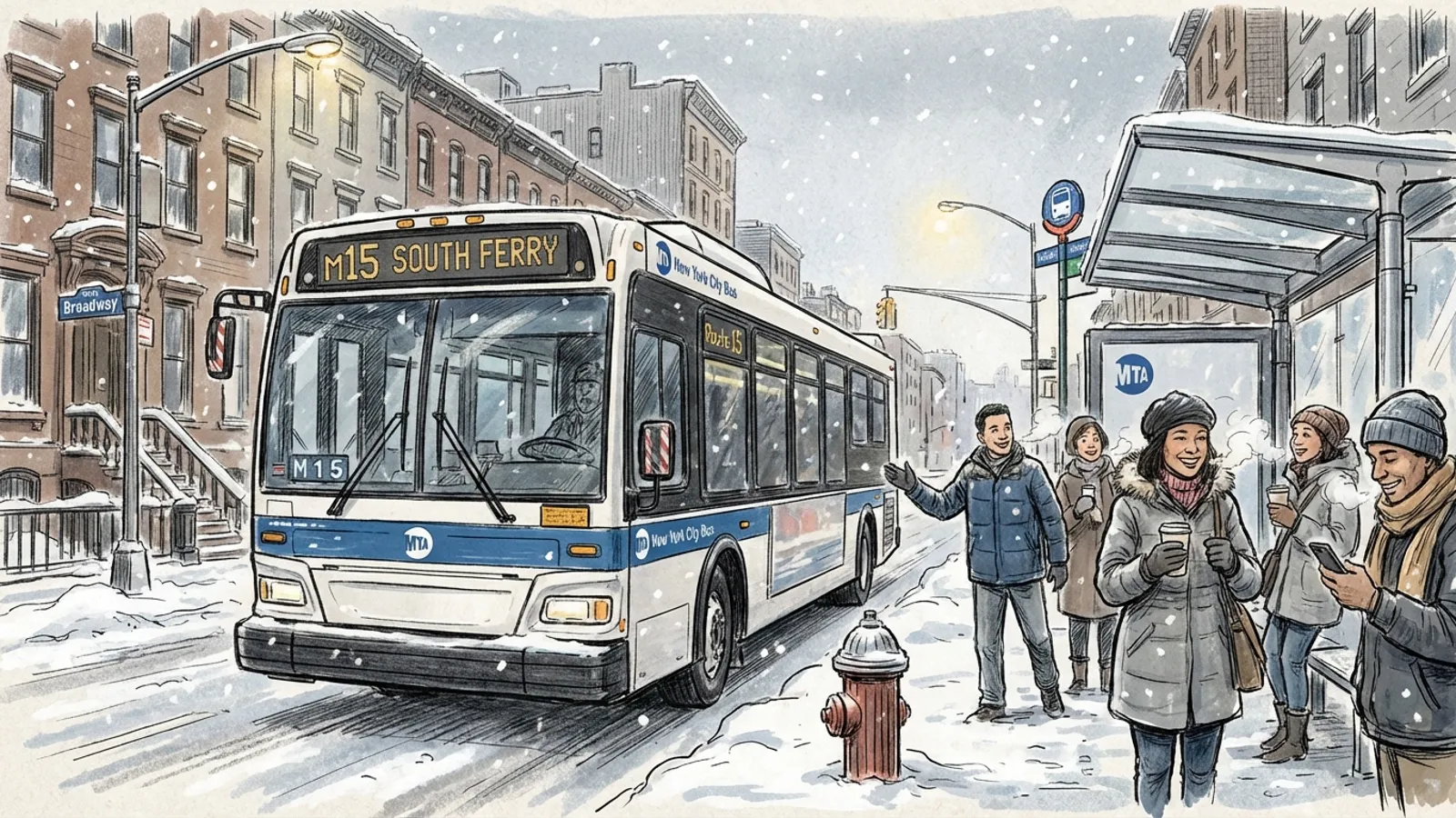 NYC Transit Prepares Riders for Winter Weather