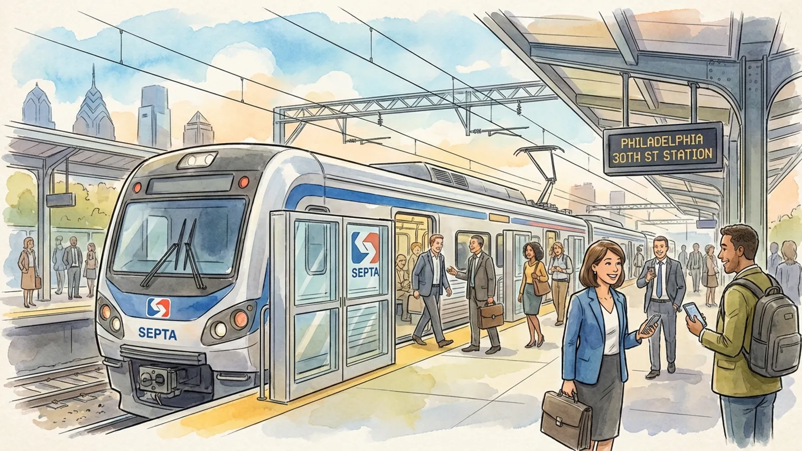 Philadelphia Train 728 Delays Spark System Improvements