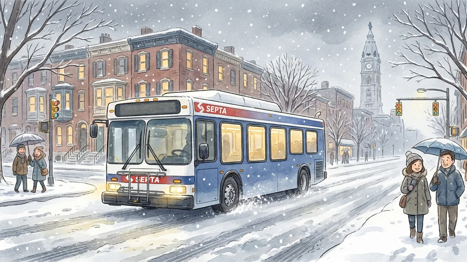 Philadelphia SEPTA Preps for Winter Weather Ahead