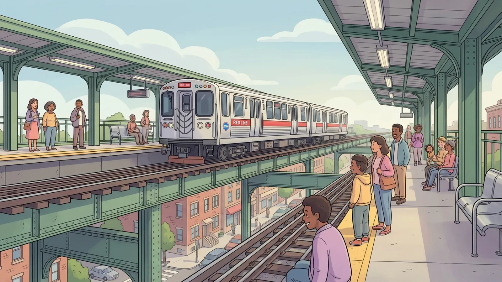 Chicago Red Line Track Work Brings Service Upgrades