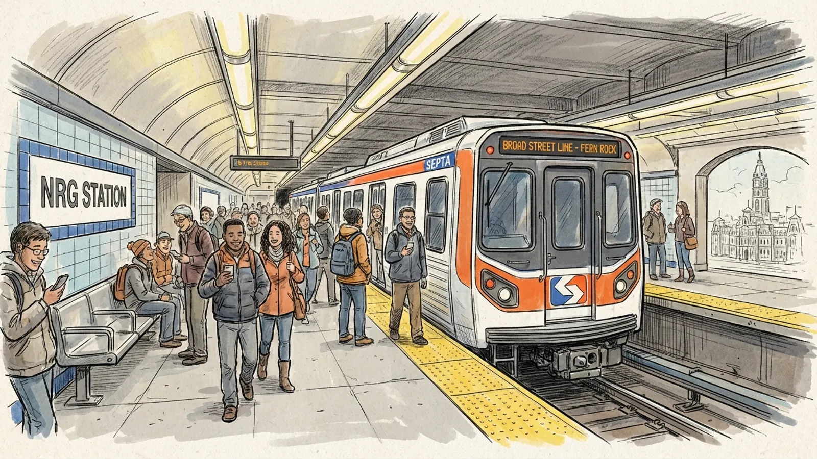 Philadelphia SEPTA Restores Broad Street Service