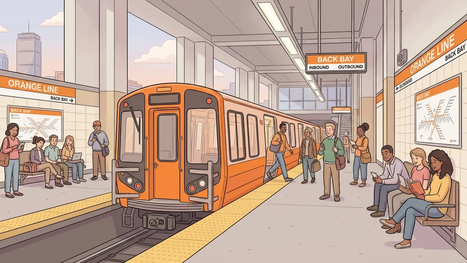 Boston Orange Line Back on Track After Maintenance