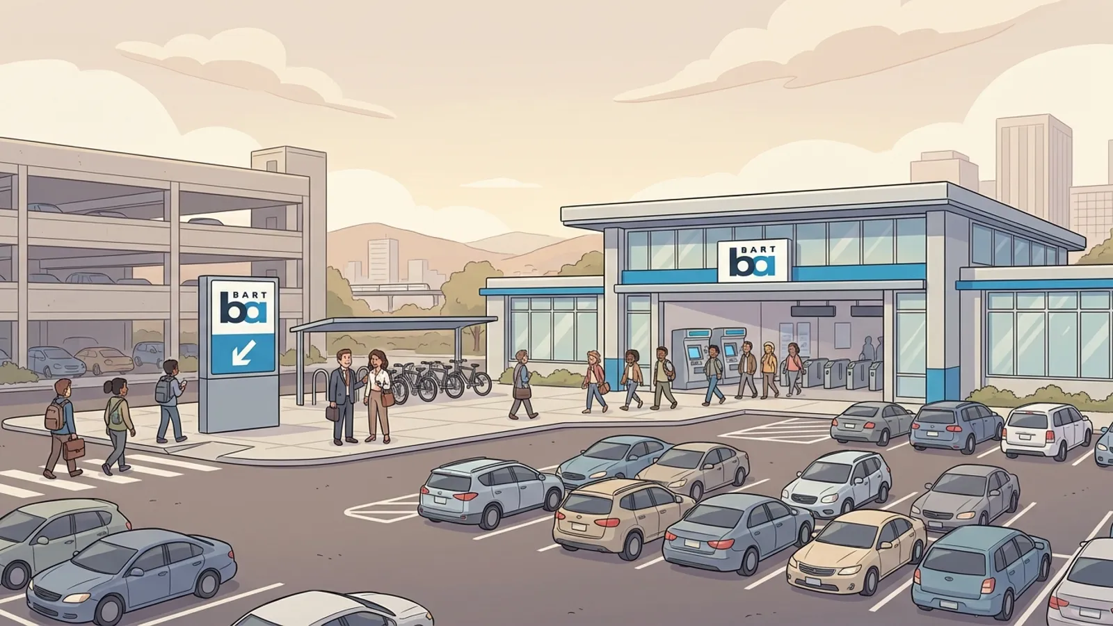 SF BART Parking Rates Rise — Funding Better Transit