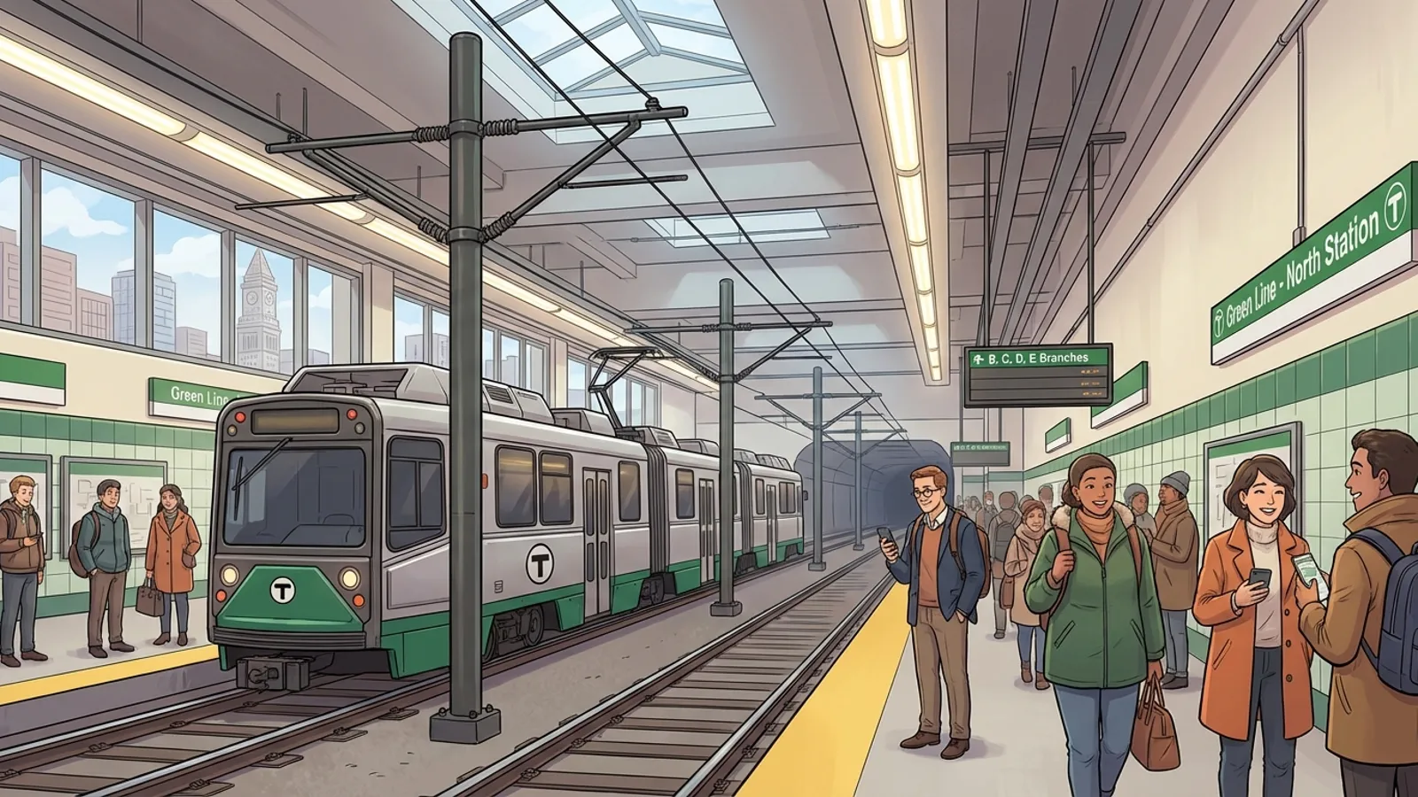 Boston Green Line Upgrades to Boost Long-Term Reliability