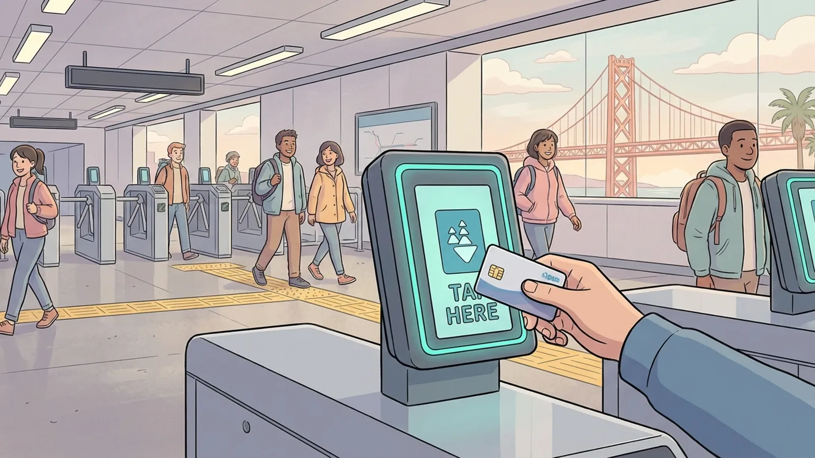 SF Bay Area Clipper Goes Tap-to-Pay