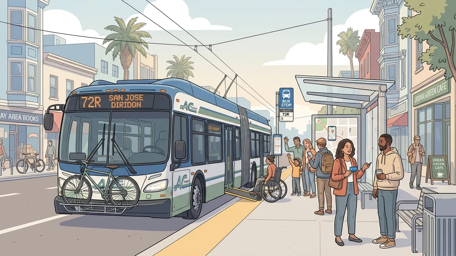 SF Bay Area Buses Back on Track After Detour