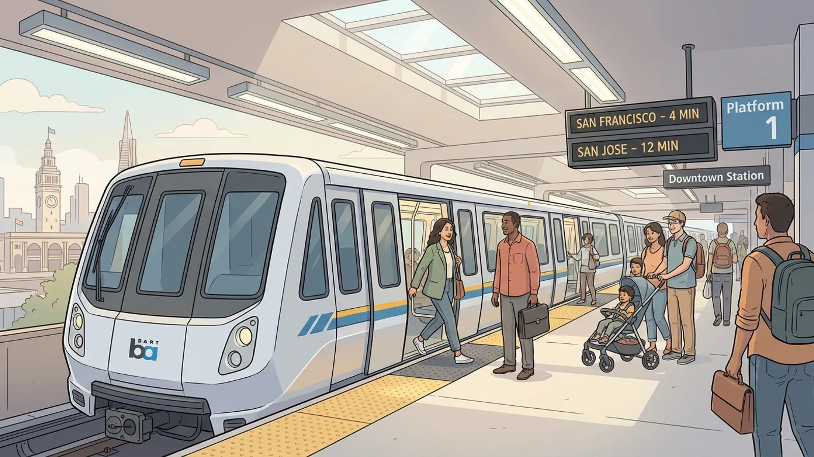 Bay Area Transit Shares Q1 Financial Update