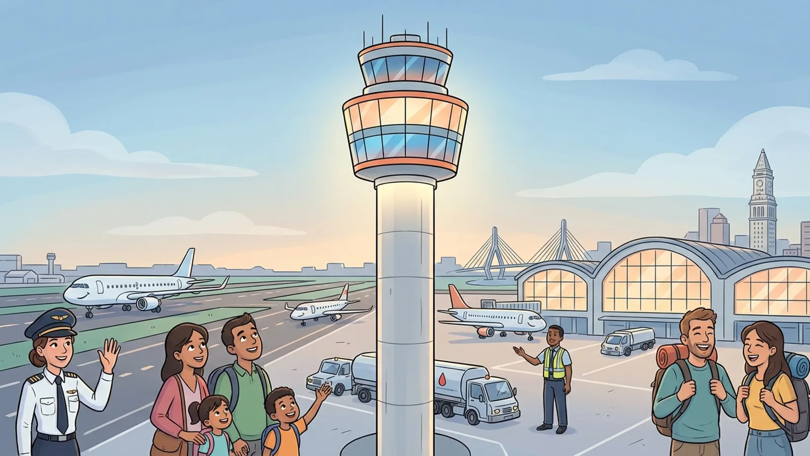 Boston Logan Faces Flight Cuts — But Transit Adapts