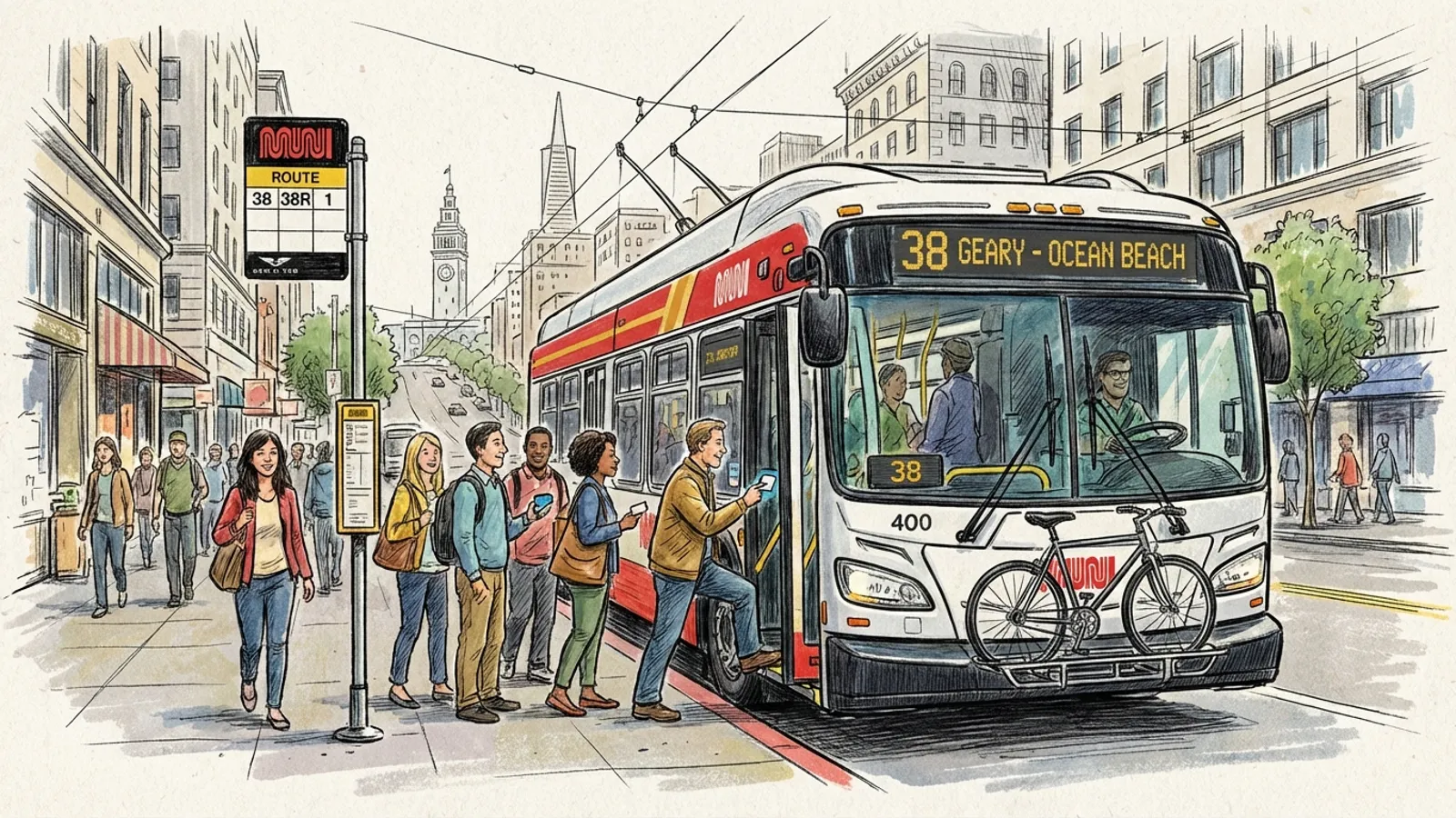 SF Transit Advisory Helps Riders Plan Ahead
