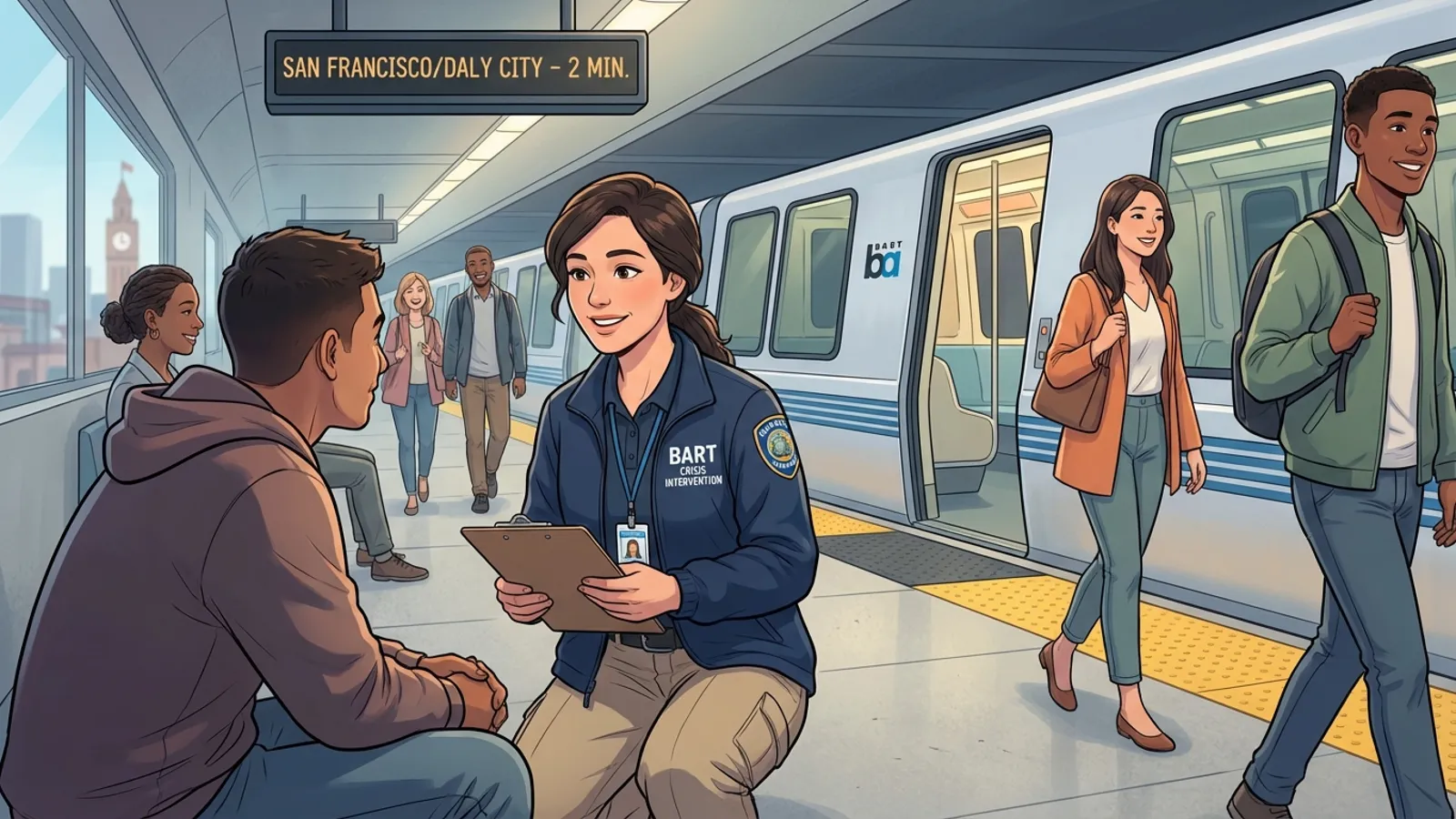 SF BART Specialist Reunites Family in Crisis
