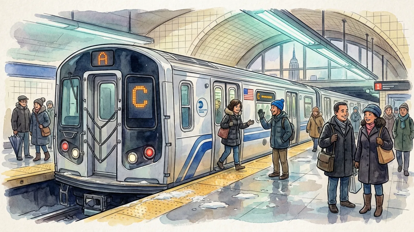 NYC Transit Preps Weekend Updates Amid Winter Shift