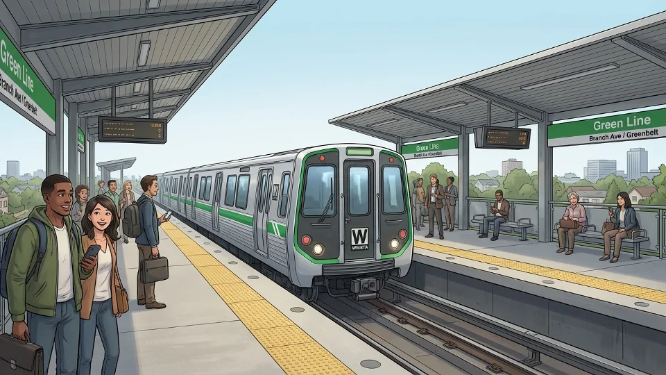 DC Metro Green Line Upgrades This Weekend