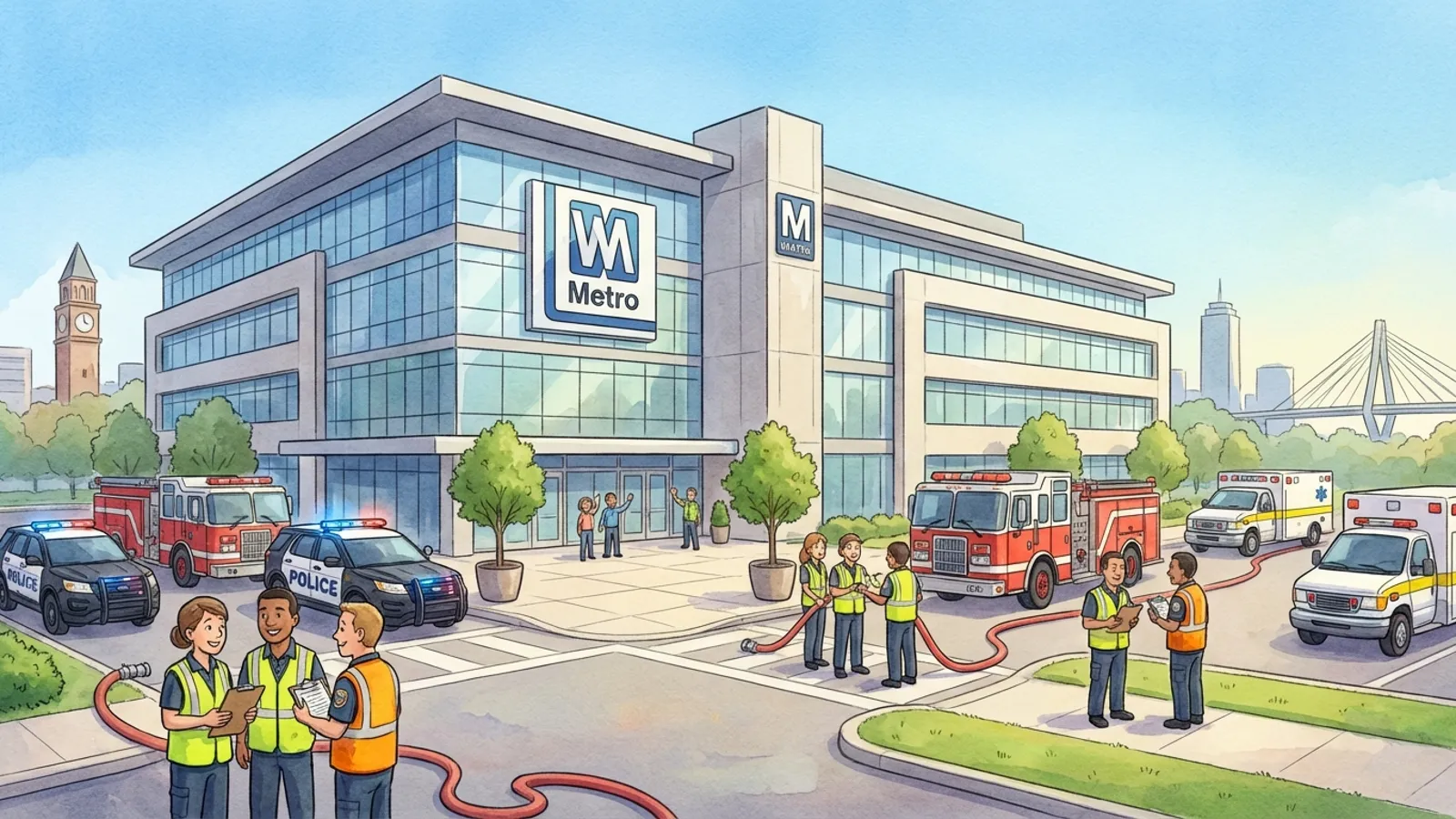 Metro Tests Emergency Readiness in DC-Maryland-Virginia