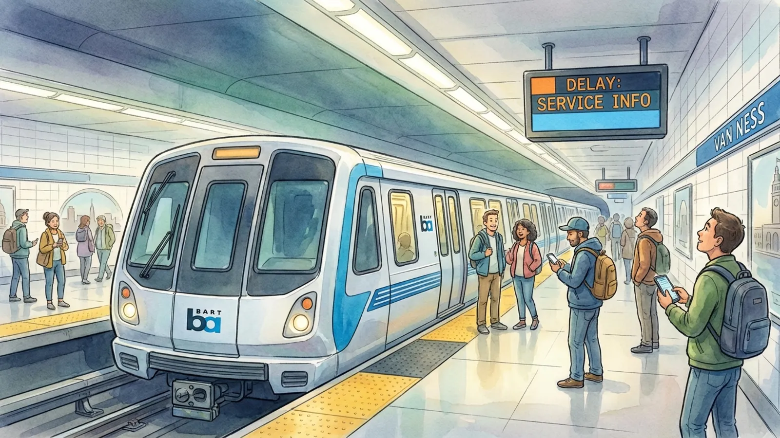 SF BART Delays Resolved — System Adapting to Demand