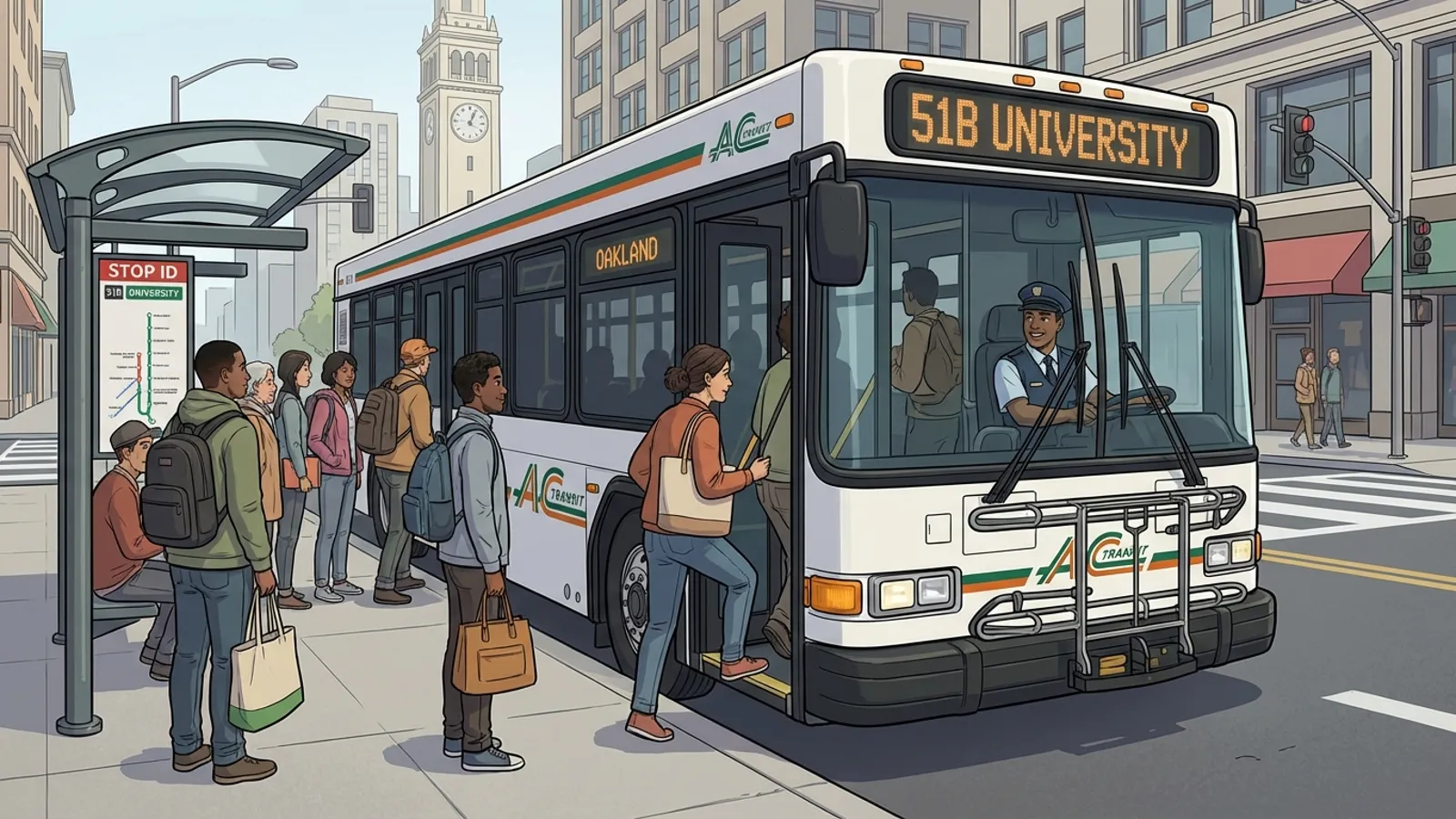 AC Transit Restores Google Maps After Data Glitch