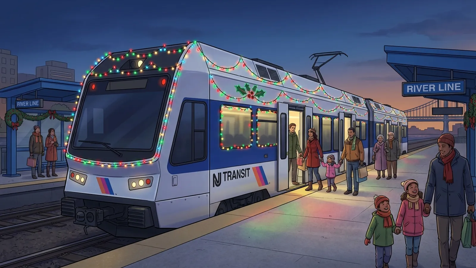 NJ Transit's Polar Express Returns to Spread Holiday Joy
