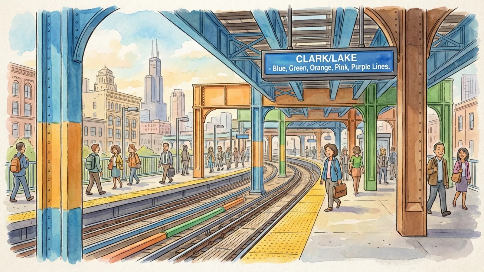 Chicago CTA Working to Restore Clark/Lake Access