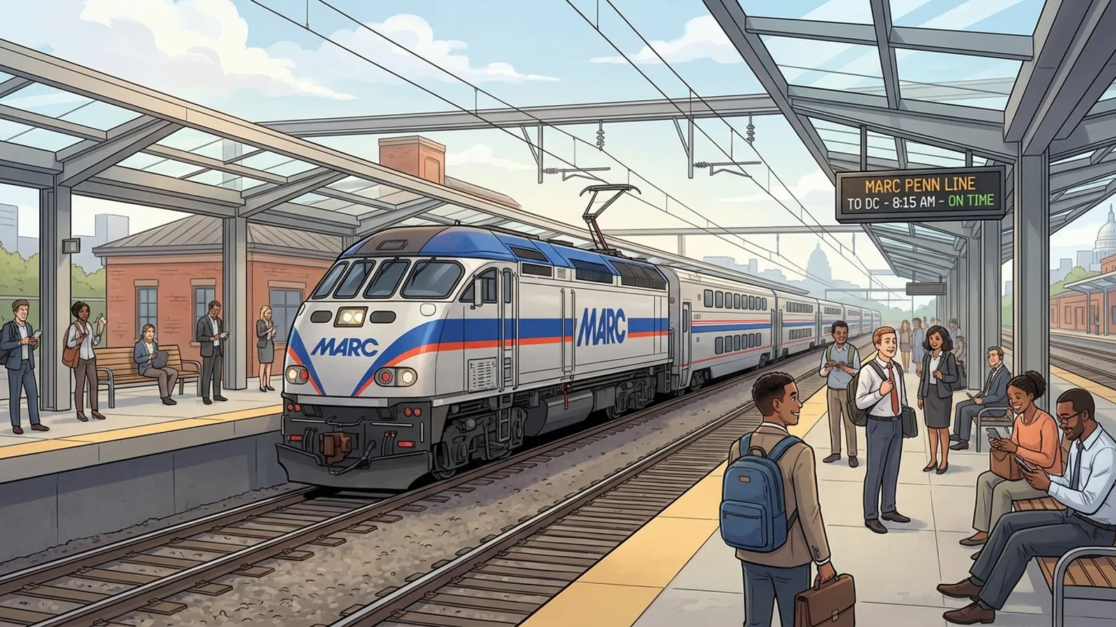 MARC Brunswick Line Adapts as Riders Find Alternatives