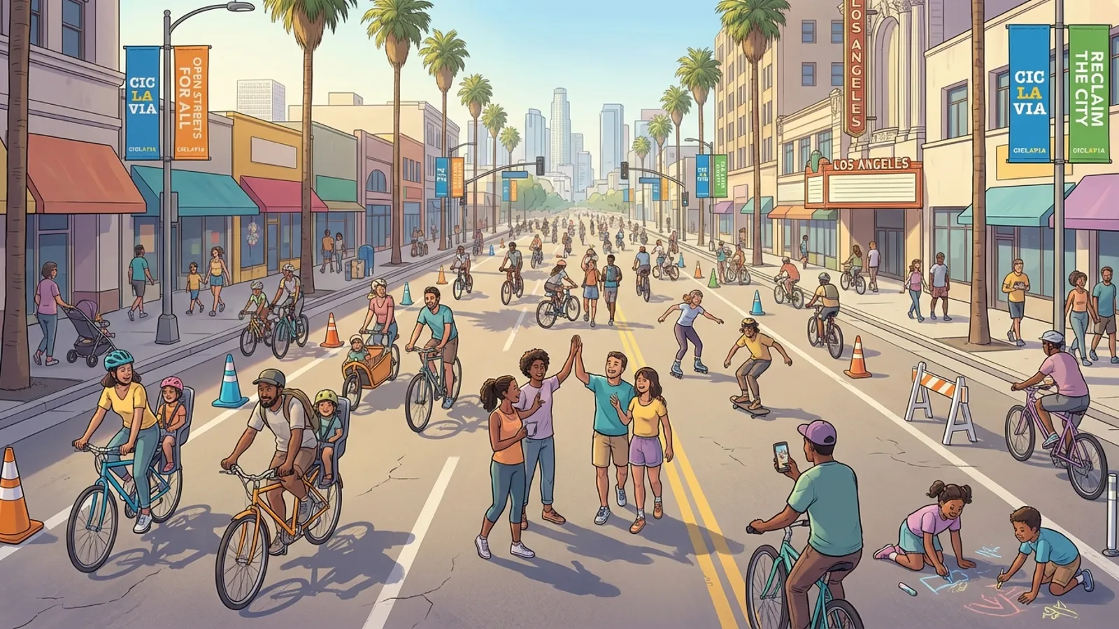 LA Metro Links Open Streets to Global Sporting Events