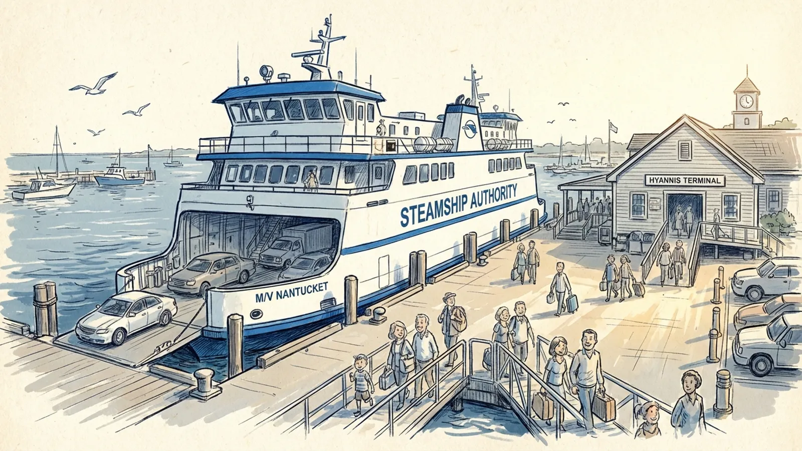 Boston Ferry Repairs Signal Safety Focus