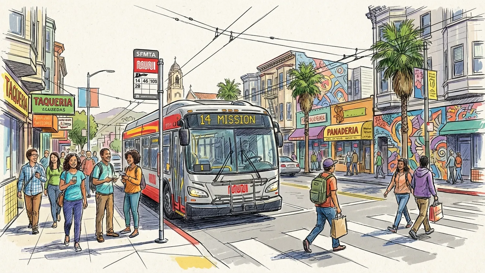 SF Restores Service on Busy Mission Routes