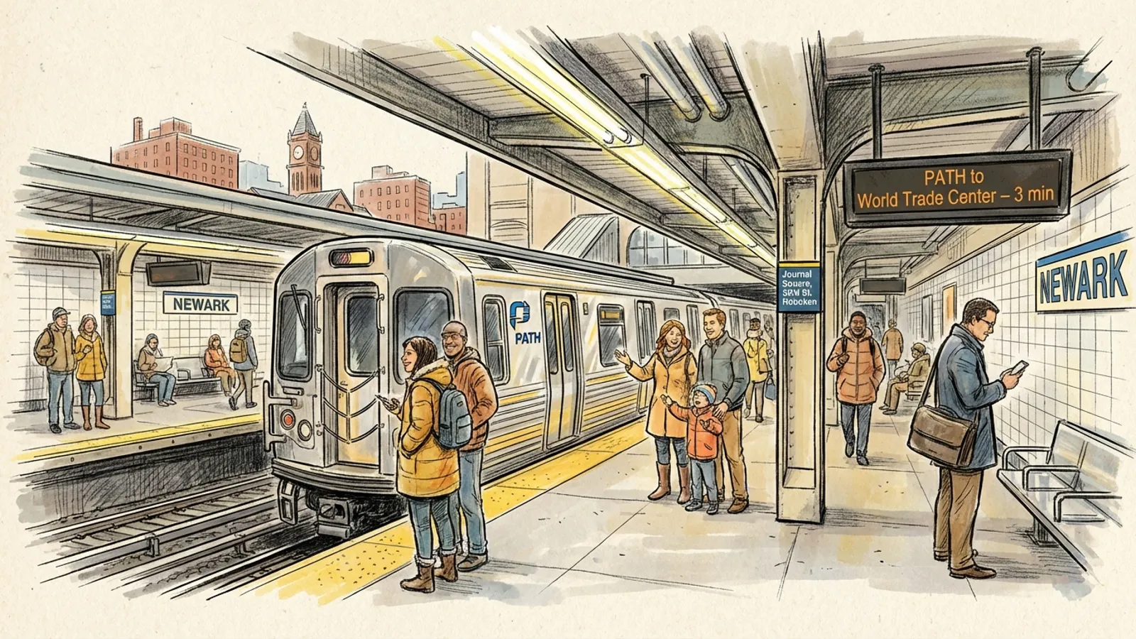 NYC PATH Adapts Service for Infrastructure Work