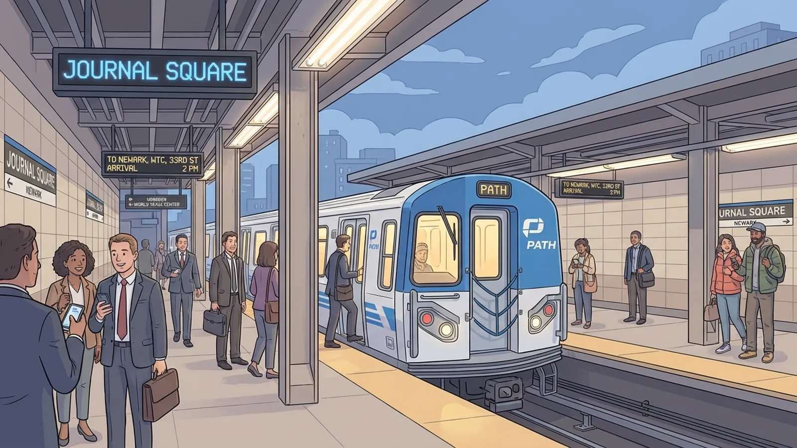 NYC PATH Upgrades JSTC With Nightly Cleaning Push