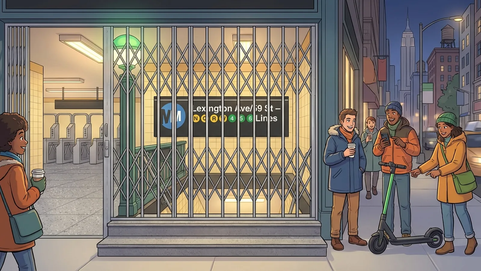 NYC Subway Upgrades Two Stations Overnight